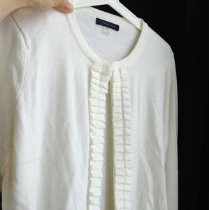 White cropped cardigan - New - Tommy Hilfiger
